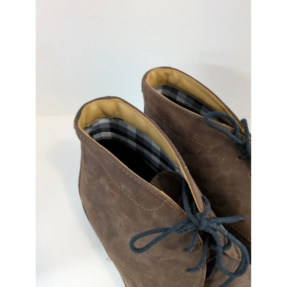 Bostonian Commonwealth Mens Brown Suede Cap Toe Chukka Boots Size 12 M 261399127